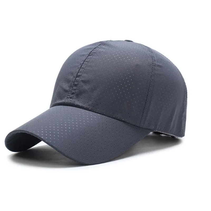 Black Breathable Cheap Sports Caps Sports 100% Polyester Baseball Caps ...