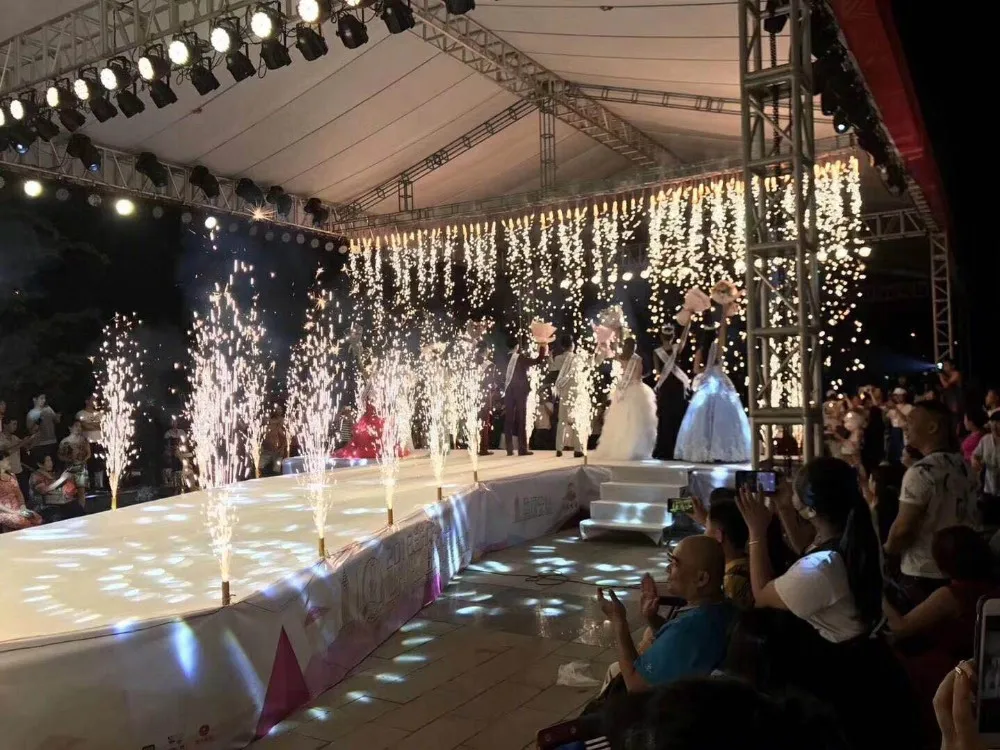 Pyro Indoor Ice Stage Cold Fountain Fireworks For Wedding Party Buy