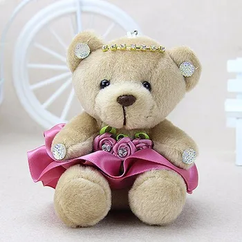 plush teddy bear keychain