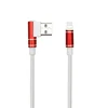 Dockchargers 2.4A fast charger 90 degree USB cable for i phone 8/X