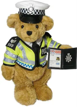 police stuffed bear