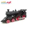 Pull back metal car toy diecast scale train models