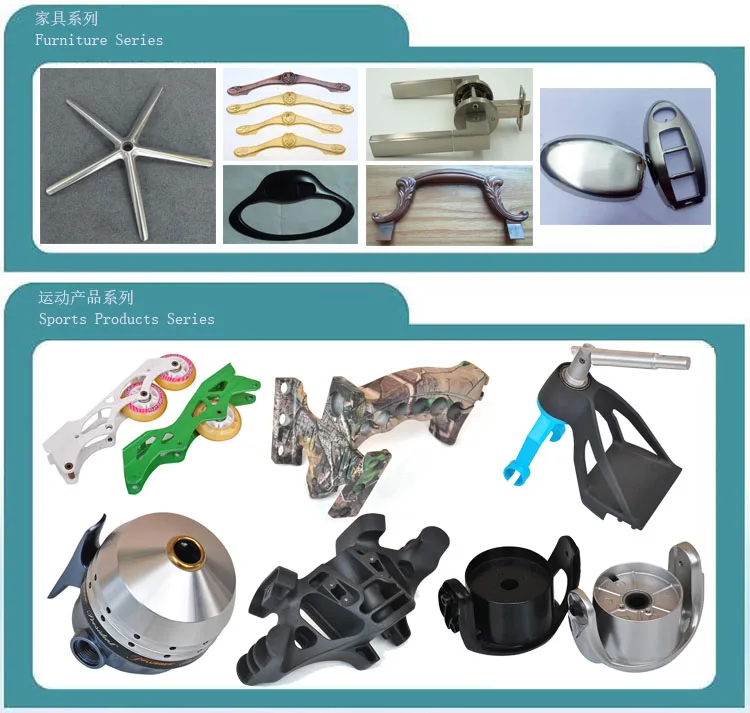 Spare parts Casting Service Tooling Die Casting Parts Production die casting grill pan