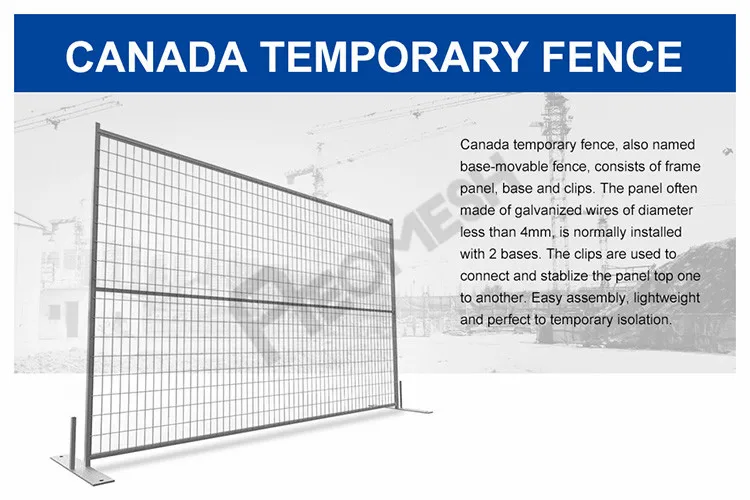 Made In Guangdong Cheap temporary fence panel canada temporary fence