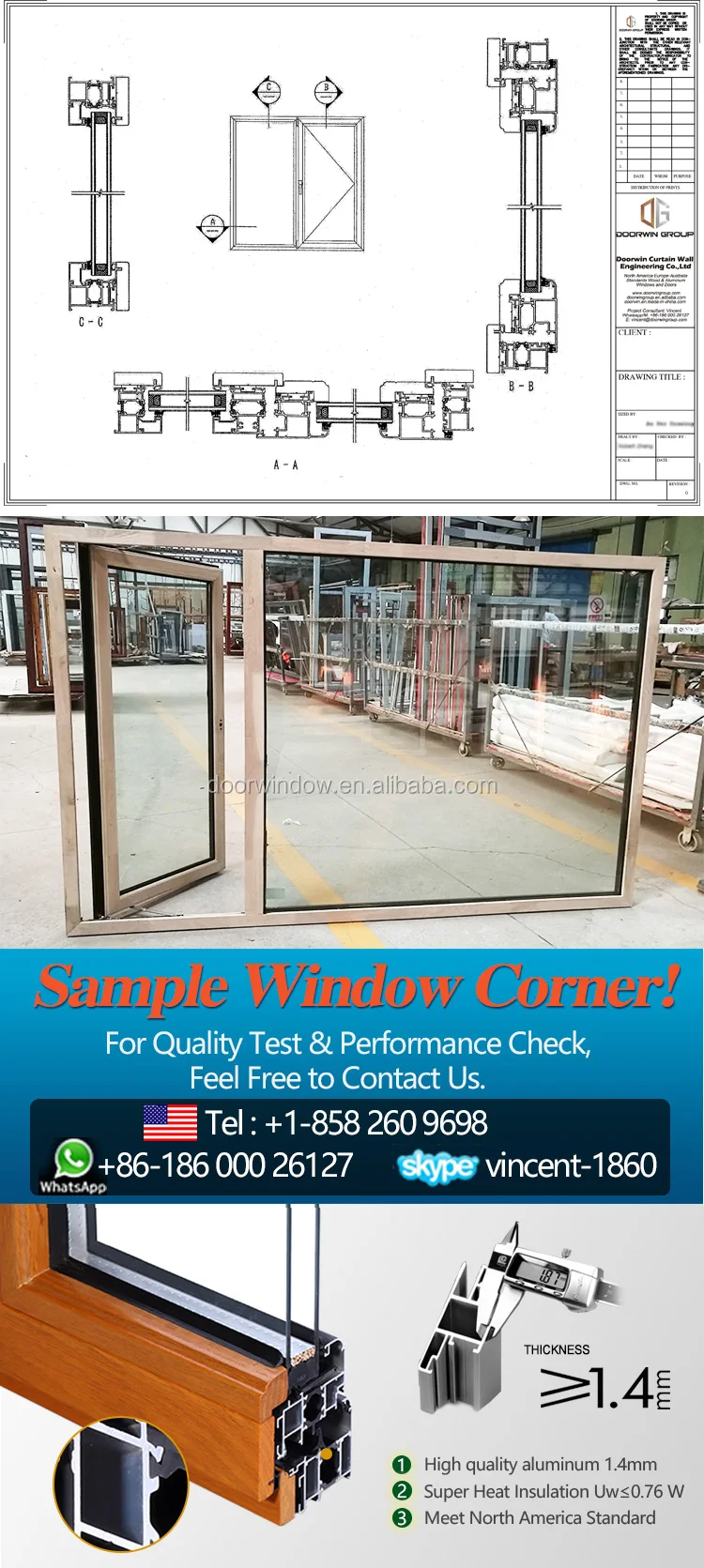 China Good Aluminum residential awning top hung Windows window with Chinese hardware AS2047 CE AS1288 certificate