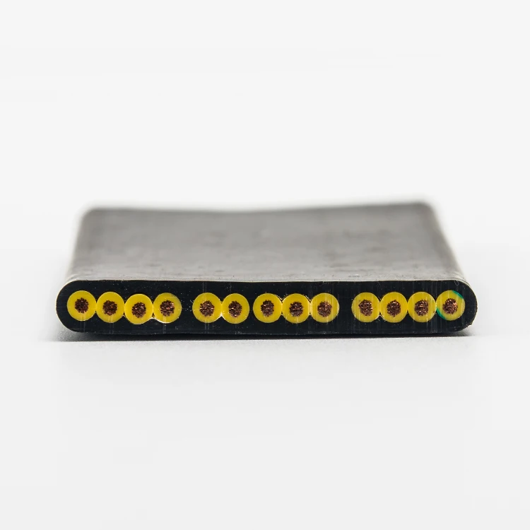 1.5mm2 10core PVC jacket crane flat cable - ANKUX.COM