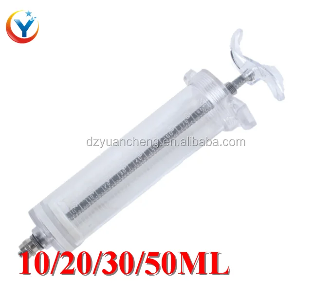 50ml 30ml 20ml 10ml Veterinary Automatic Instruments Plastic Steel ...