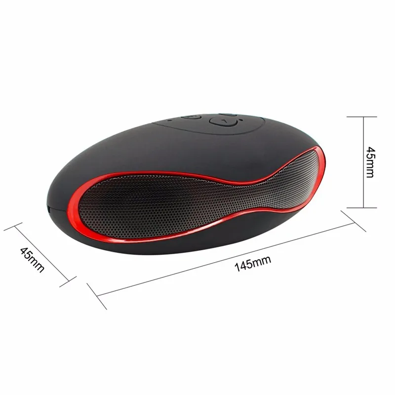 CE FC ROHS Hands Free Wireless BT Speaker Portable Mini Laptop Speaker With FM Radio - ANKUX.COM