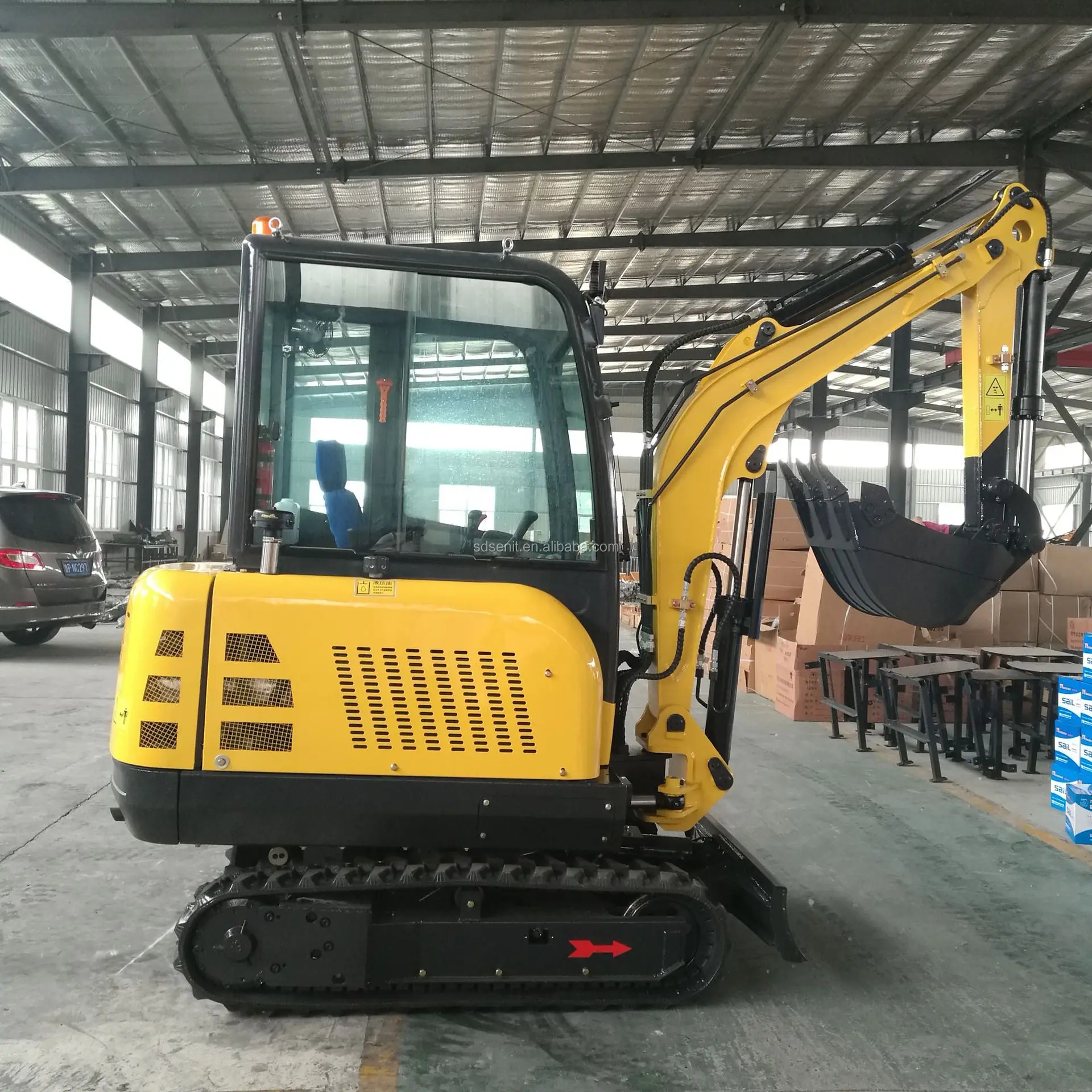 CE certified 3 Ton mini  Micro digger 3 Ton Bagger Bucket
