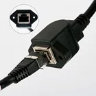 イーサネット Lan 延長ケーブルアクセサリー RJ45 オス女性シールドケーブル 1m の 2m の 3 メートルネットワークケーブル