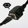 Ethernet LAN Extension Cable Accessory RJ45 Male to Female shielded cable 1m\2m\3m Network Cable