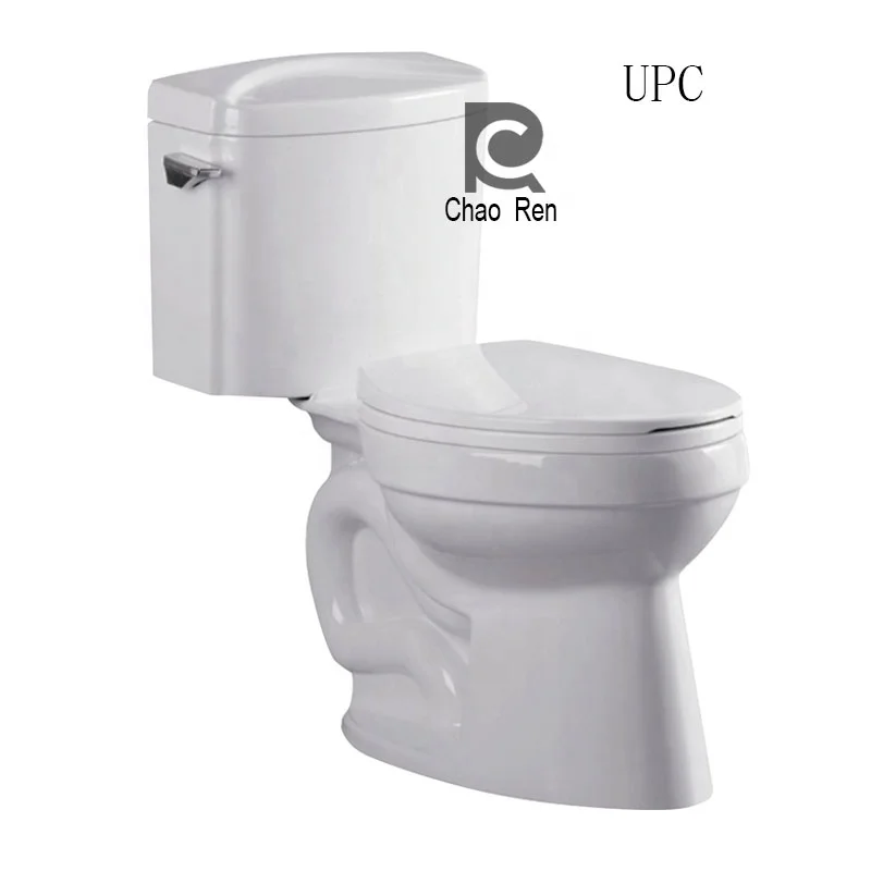 China Wc Toilet Supplier Floor Mounted Gravity Two Piece Wc Toilet For