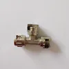 Niclel Plating NPT BSP G Male to Female Connector with Three Milled Nut Thread Pipe Fitting