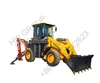 Wide used buck hoe high quality digger loader price