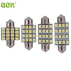 Led Interior Festoon led Reading Light 16SMD 3528 1210 LED Bulb Light c5w led 36mm 39mm 42mm 31mm dome light 12V