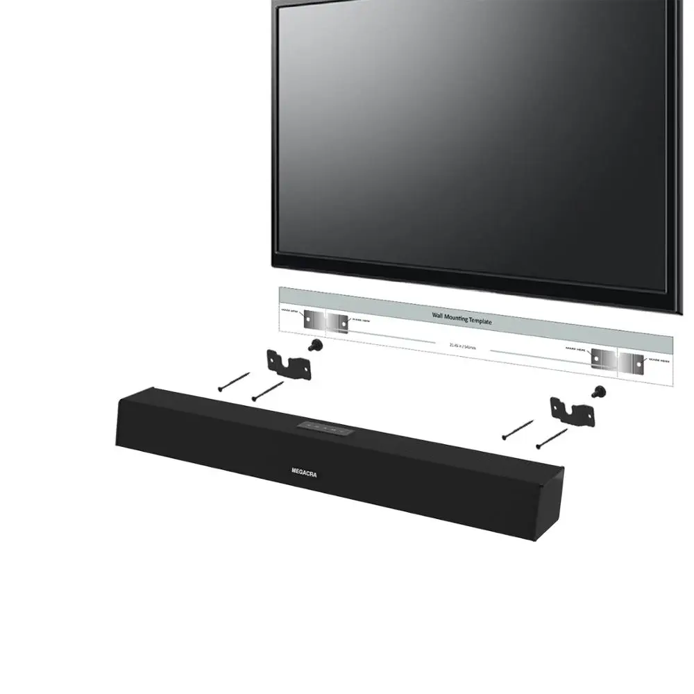 Megaphone Portable Loudspeaker with Subwoofer for Home TV - ANKUX.COM