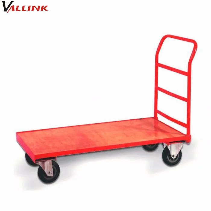 Heavy Duty Warehouse Four Wheel Rolling Flat Cart On Wheels Buy