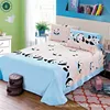 Natural friendly digital print customized service bedroom linen set 1500 thread count