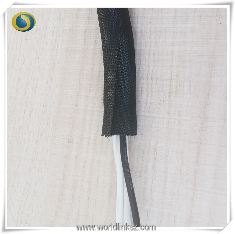 25 Ft X 1/2 Inch Black Split Wire Loom Tubing - Flame Retardant Cable Sleeve For Organizing Power & Audio Cords