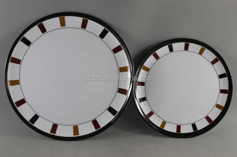 13" Melamine Rugby Dinner plate for Sports goods