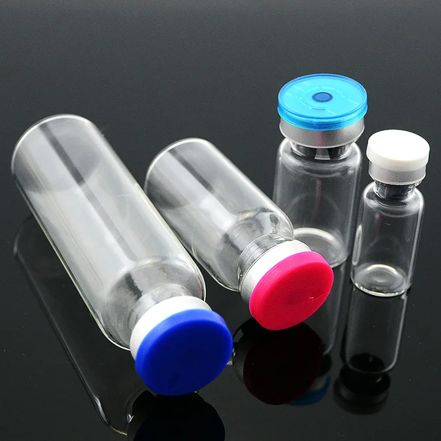 Clear Amber Sterile Bottle Pharmaceutical Glass Vial With Screw Lid