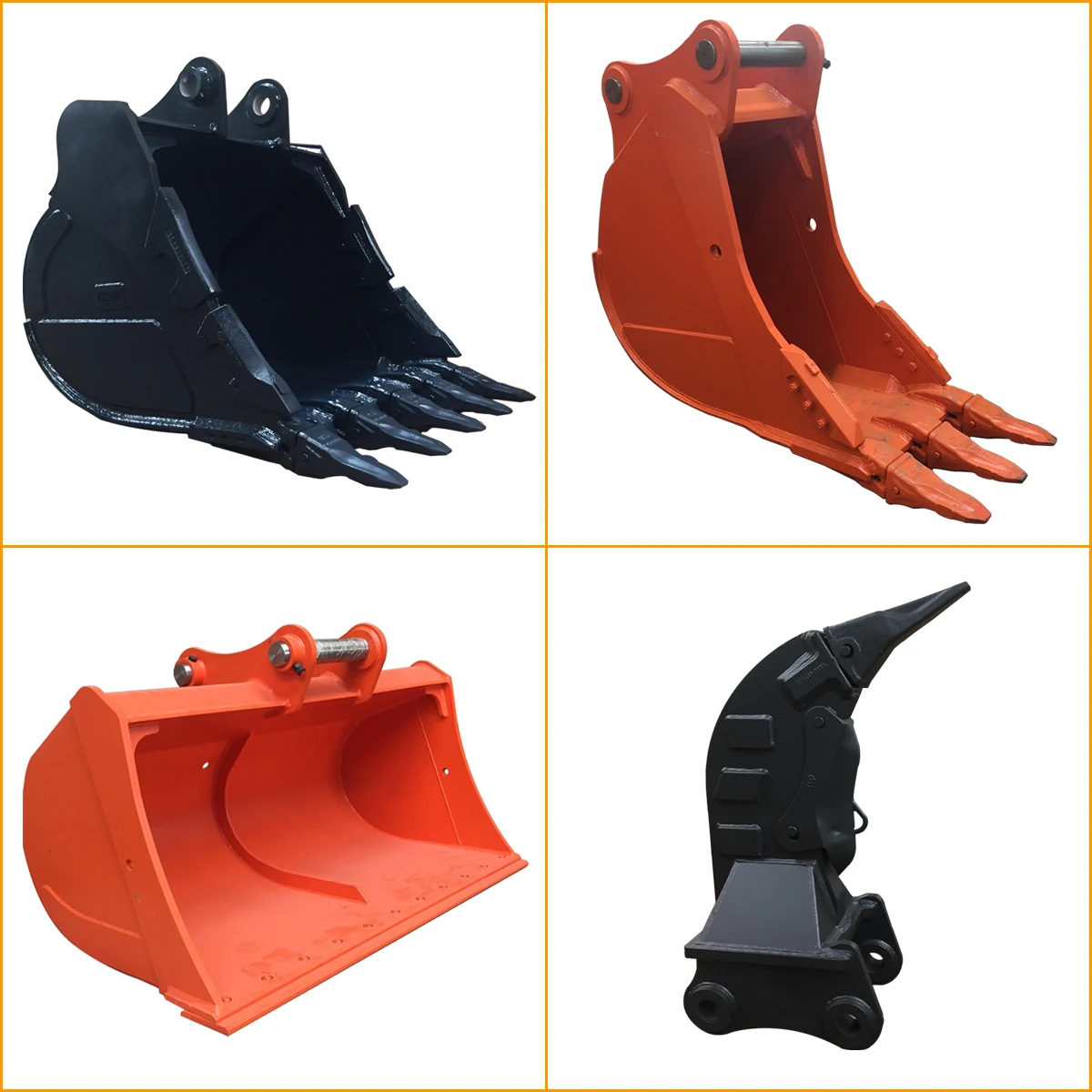 Csw Digger Bucket Odm Excavator Bucket For Doosan 30 Ton Excavator