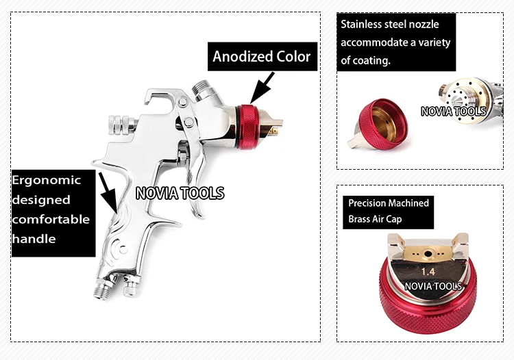 Professional Hvlp Paint Spray Gun For Latex Paint Factory Price Buy