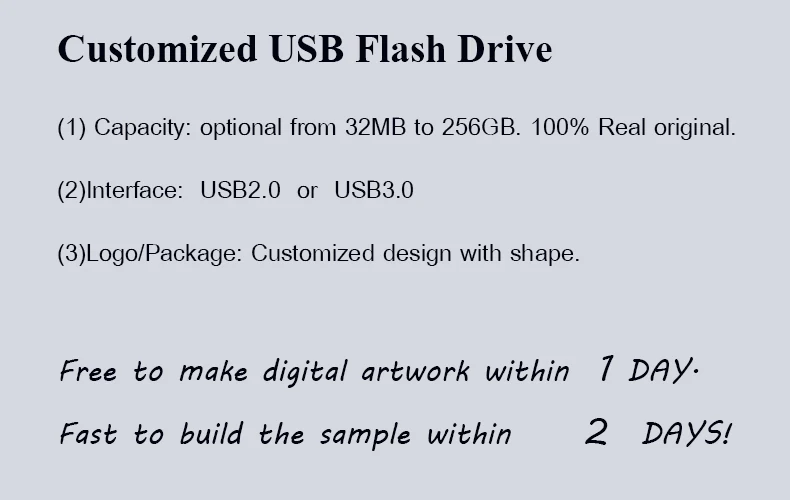 Cheap Emboss Logo USB Flash Drive 8GB 16GB 32GB Bulk Custom Pendrive With Brand - ANKUX.COM