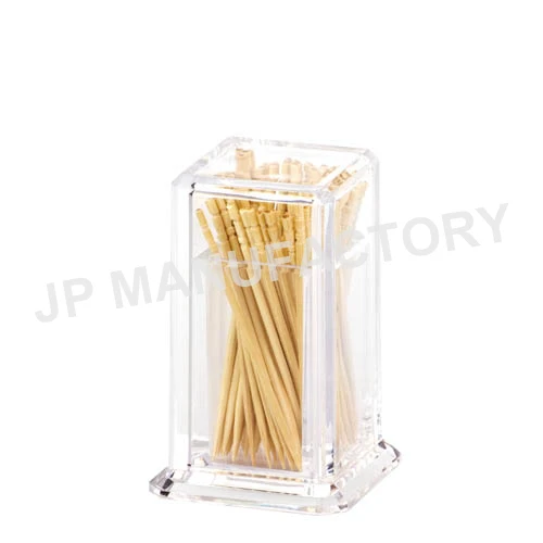 Best Seller Restaurant Use Clear Round Acrylic Toothpick Holder Buy