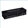 6 way hdmi splitter, with 3D, 60m extender, splitter hdmi 2 in 6 out