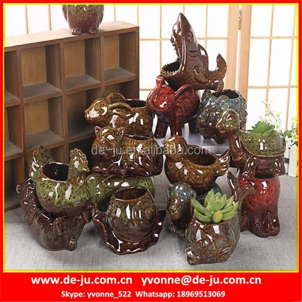 Realistic Ceramic Animal Plant Pots - Buy Ceramic Animal Plant Pots