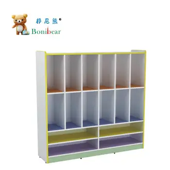 Nursery School Furniture Wooden Bag And Shoes Locker Nursery School Furniture Wooden Bag And Shoes Locker