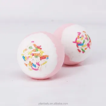 colourful bath bombs