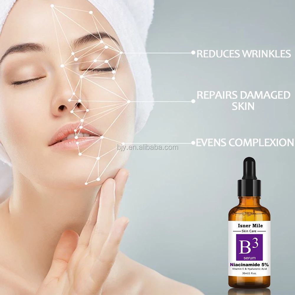 Natural Vitamin B3 Facial Serum Niacinamide 5 Moisturizing Face Cream