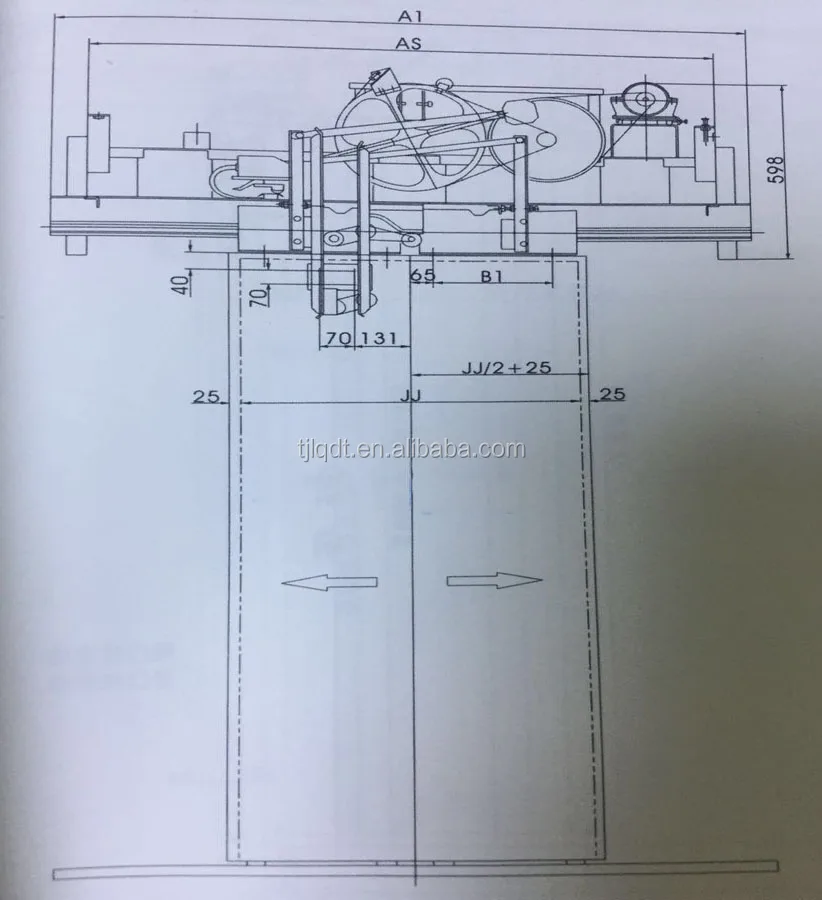 Mitsubishi Midsplit Direct-current Resistance Speed Regulation Door Machine,elevator parts