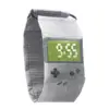 Low Price Ultra thin Adjustable Time/Date E Paper Watch with Retro Black Gameboy Multi-Color