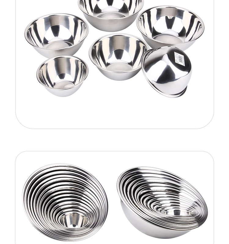 High Quality Chinese Soup Bowl,Salad Bowl Set,Stainless Steel Mixing Bowl Set Buy Chinese Soup