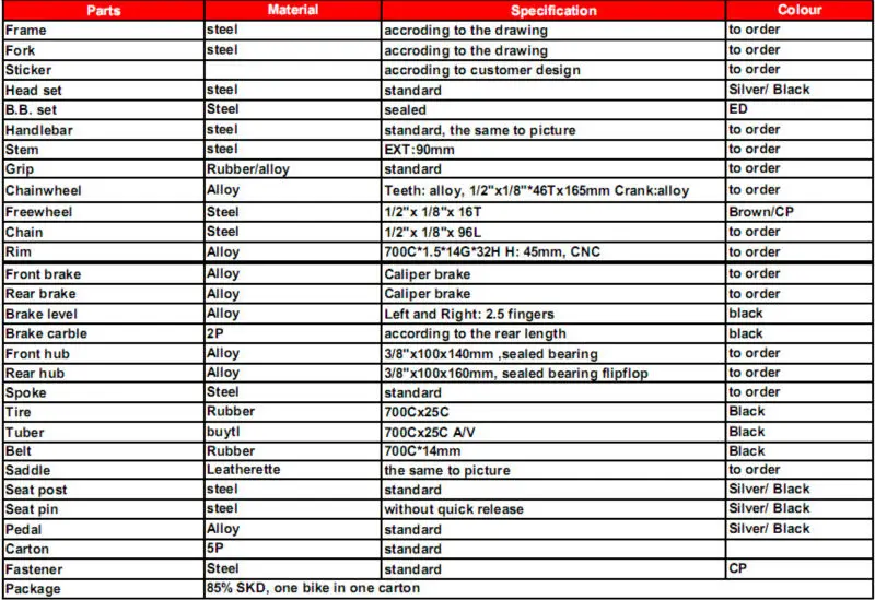 colorful fixed gear bike / Wholesale Price TrackBike/ fixie gear bicycle for sale