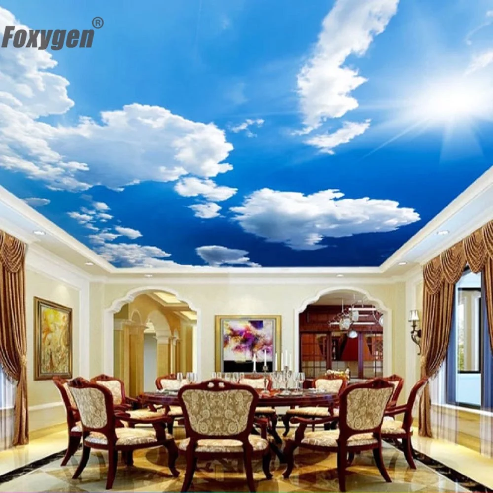 Uv Print Film New Pop Design Stretch Ceiling Decoration Material