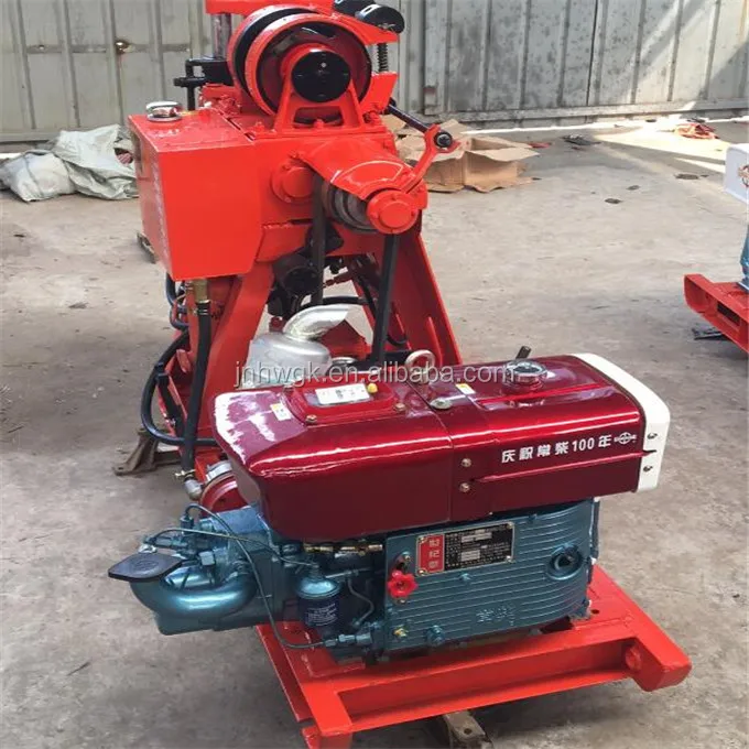 small portable full hydraulic water well drilling rig drilling rig/portable digging machines/borehole drilling machine