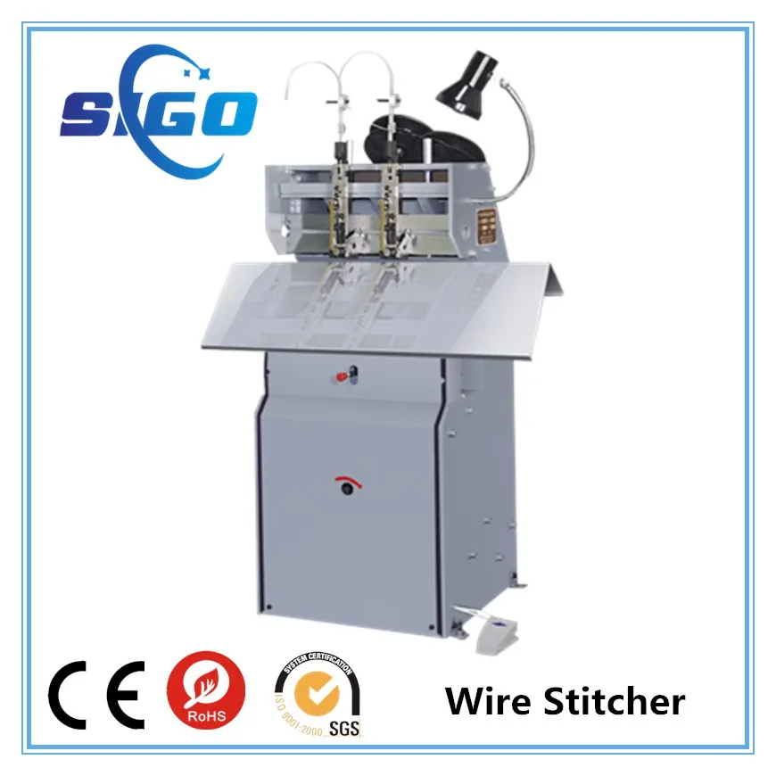 Td202 Wire Stitching Machine With Double Stitching Heads Buy Wire