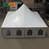 big white wedding outdoor high peak pavilion pagoda tent 10x10m with curtains & linings