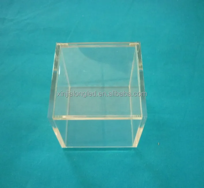 See Through Clear Acrylic Box Square Lucite Acrylic Container Acrylic