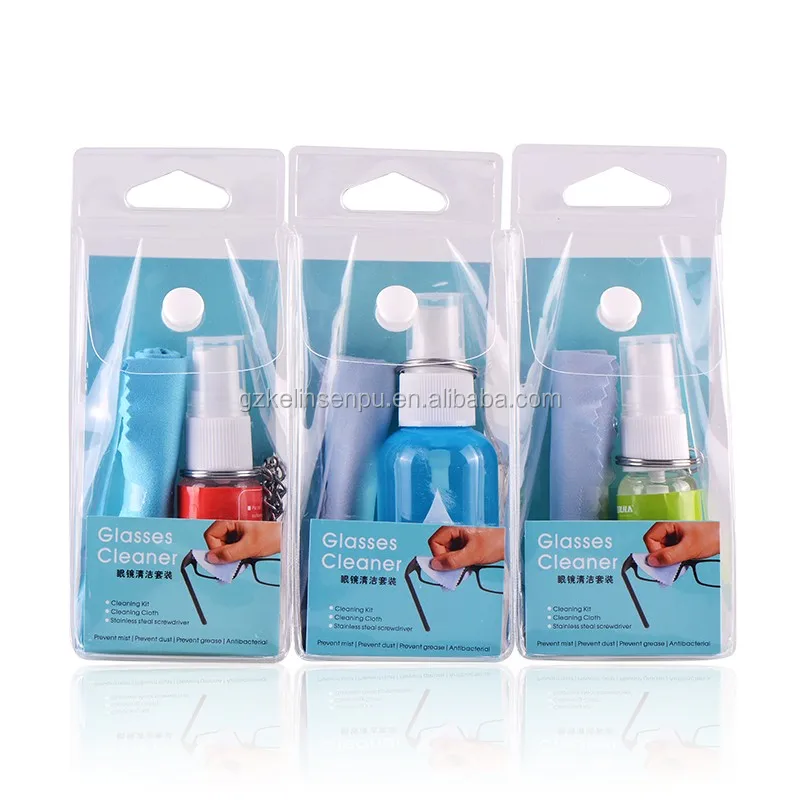 2015 Travel Cleaning Kit Eyeglasses Screen Cleaning Kit Eyewear Cleaner