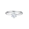 Classical Romantic High Polish Engagement Band Ring 925 Sterling Silver Jewelry for Women Wedding