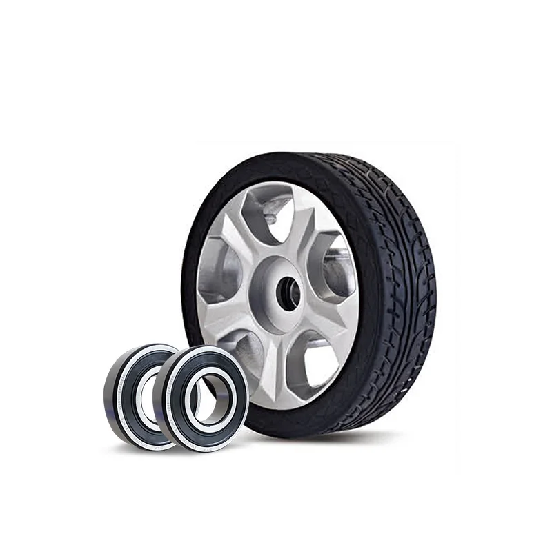 Heavy Duty Aluminum Alloy Core Rubber Wheel For Electric Motors Buy