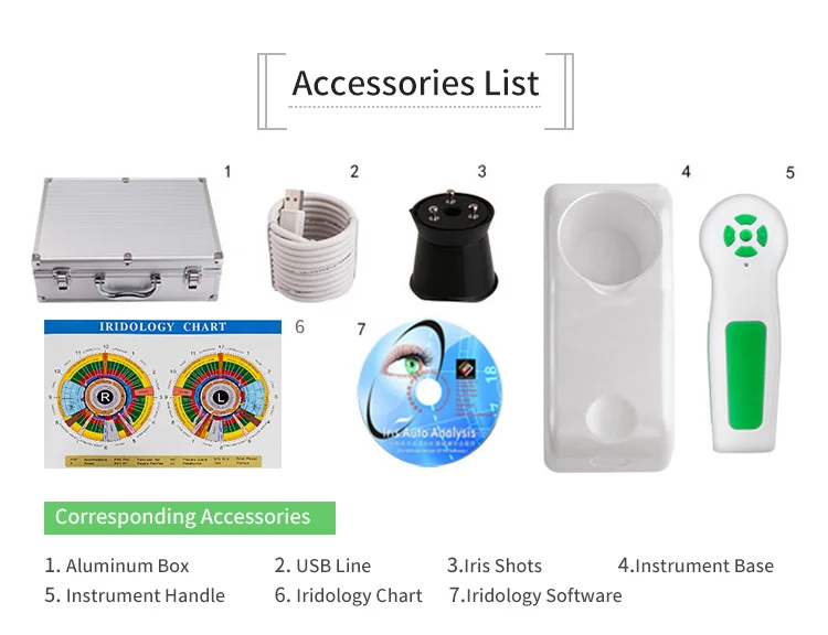best body scanner machine spanish biometric eye iris iridology iriscope camera/cameras equipment for health digital analysis