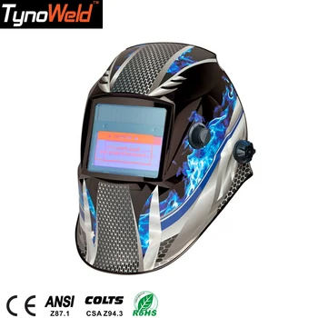 2018 New Solar Auto Darkening Custom Predator Welding Helmet For ...