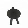 38MM Custom Black Smooth Heany Wig Nylon Elastic Webbing