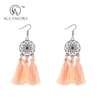 Latest Fashionable Design Woolen Tel Earrings For Women Latest Fashionable Design Woolen Tel Earrings For Women